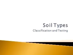 Soil Types