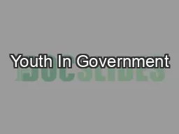 Youth In Government