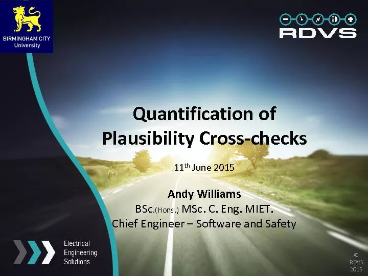 Quantification of plausibility cross checks