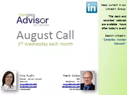 August Call