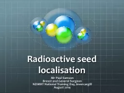Radioactive seed