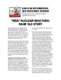 The dominant type of new nuclear power plant lightwater reactors LWRs proved impossible