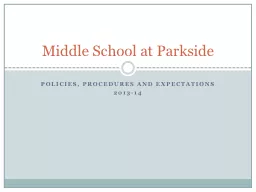 Policies, Procedures and Expectations