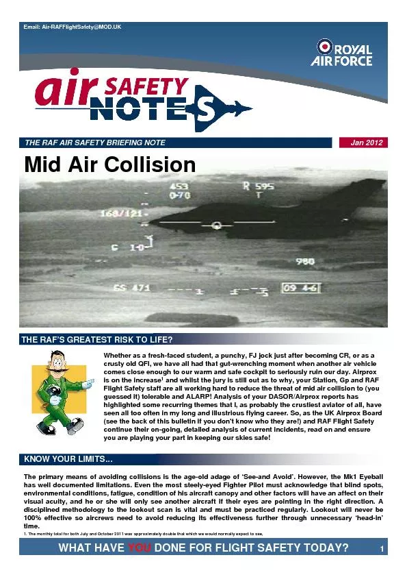 Mid air collision