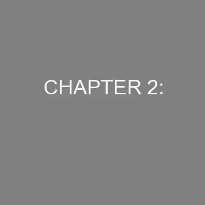 CHAPTER 2: