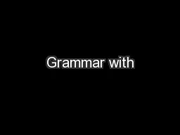 Grammar with