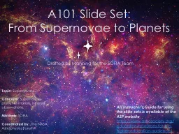 A101 Slide Set: