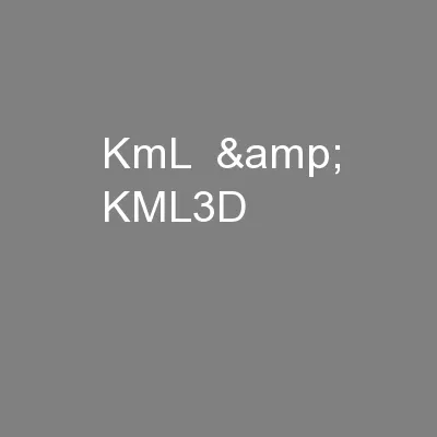KmL  & KML3D