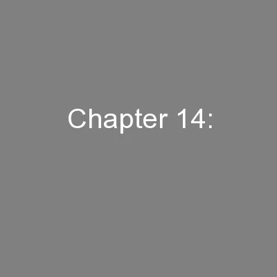 Chapter 14: