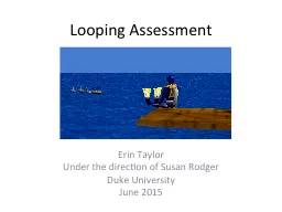 Looping Assessment