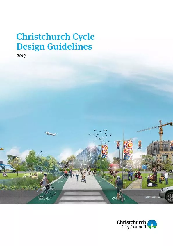 Christchurch Cycle Design Guidelines