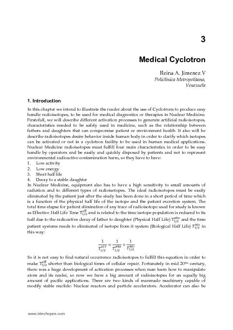 Medical Cyclotron