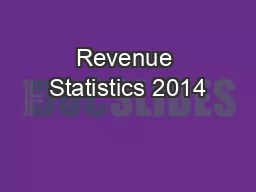 Revenue Statistics 2014