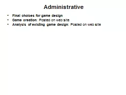Administrative