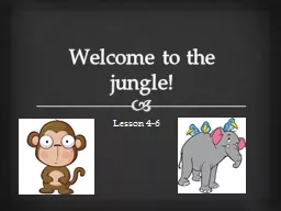 Welcome to the jungle!