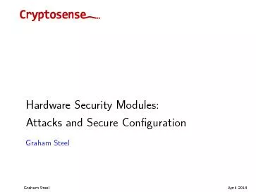Attacks and secure configuration