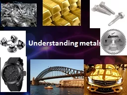 Understanding metals