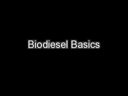 Biodiesel Basics