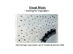 Visual Music