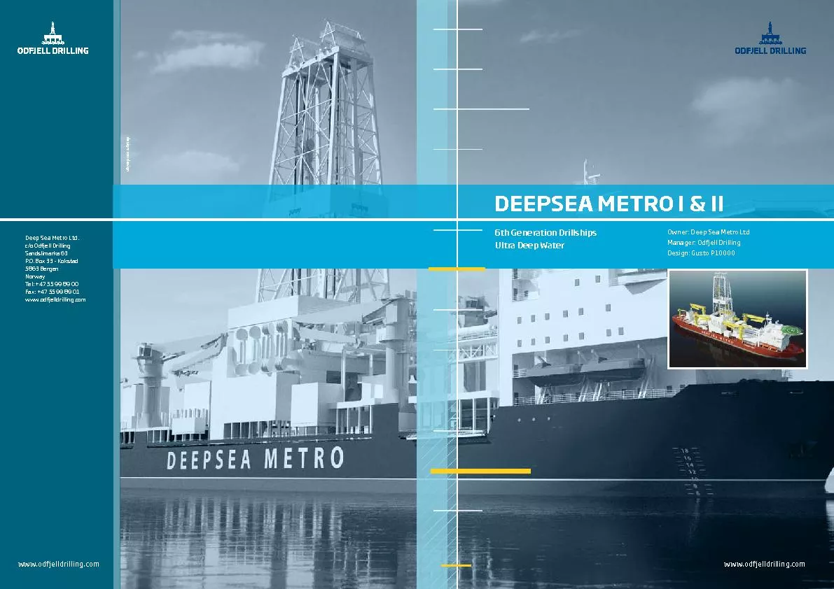 Deep Sea Metro Ltd.