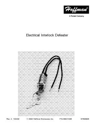 Electrical Interlock Defeater