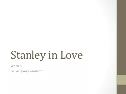 Stanley in Love