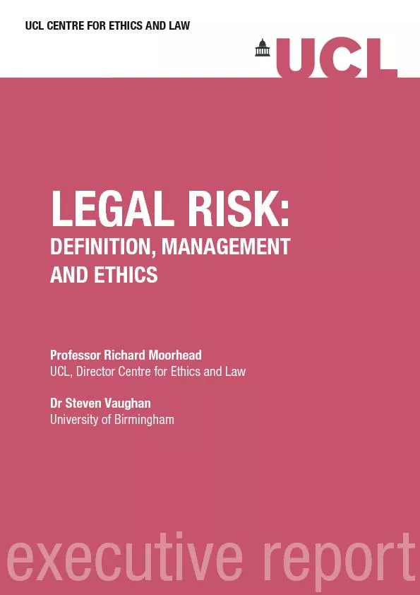 DEFINITION, MANAGEMENT AND ETHICS