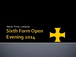 Sixth Form Open Evening 2014
