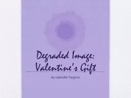 Degraded Image: Valentine’s Gift