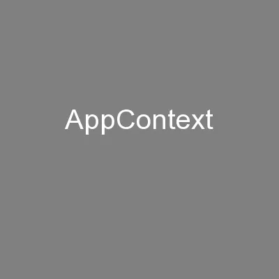 AppContext