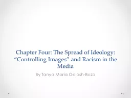 Chapter Four: The Spread of Ideology: “Controlling Images