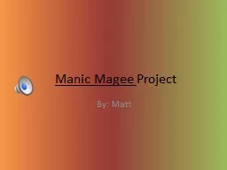 Manic Magee