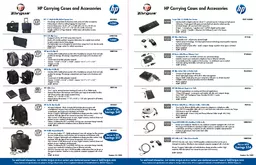HP Carrying Cases and Accessories HP Part  PEA HP Evolution Lite Nylon Case Toploading