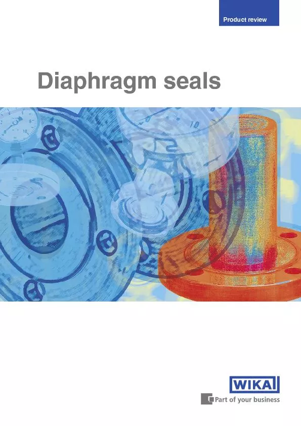 Diaphragm seals