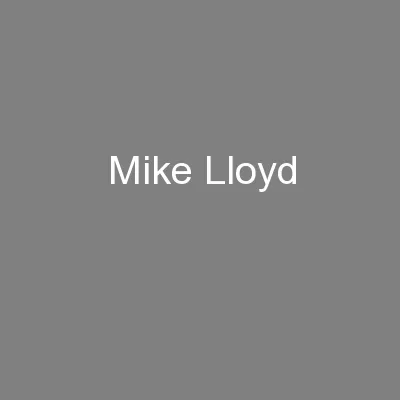 Mike Lloyd