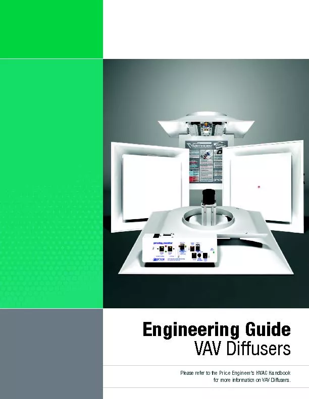 Engineering  guide VAV Diffusers