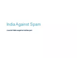 India Against Spam