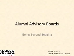 Alumni Advisory Boards