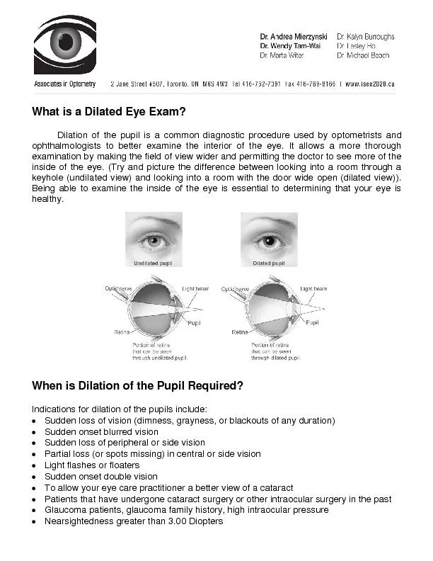 What is a Dilated Eye Exam