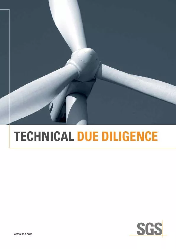 TECHNICAL GUIDE  DILIGENCE