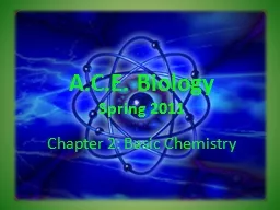 A.C.E. Biology