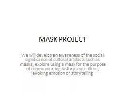 MASK PROJECT