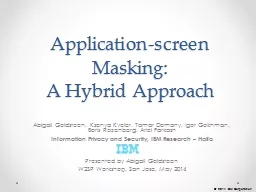 Application-screen Masking: