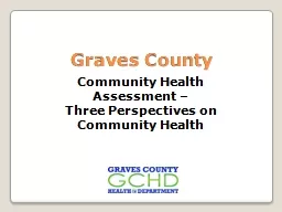 Community Health Assessment –