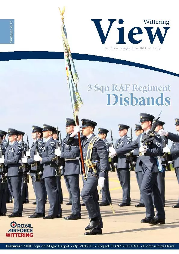 WitteringView            The official magazine for RAF Wittering