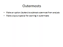 Outermosts
