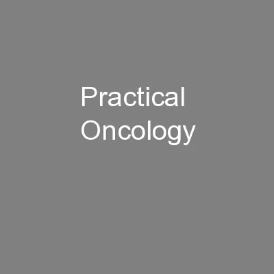 Practical Oncology