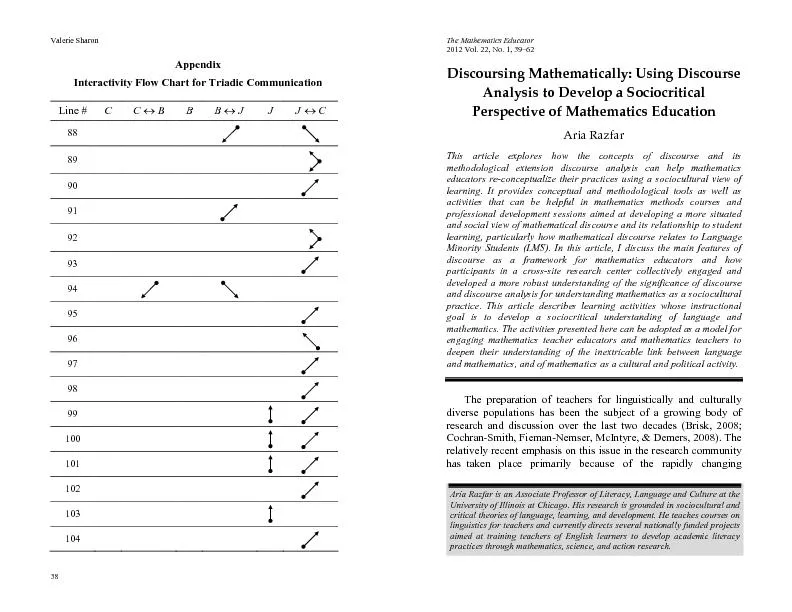 Using discourse analysis to develop a sociocritical perspective of mathematics education