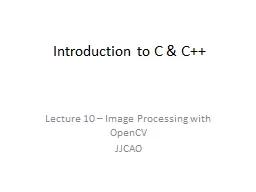 Introduction to C & C++