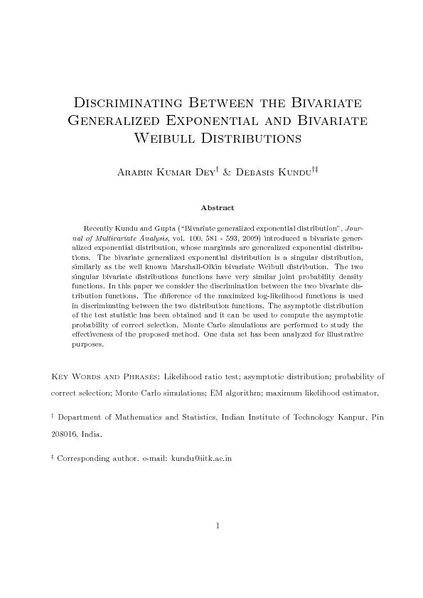 Discriminating Between the Bivariate Generalized Exponential and Bivariate Weibull distributions